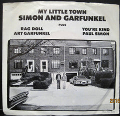 Simon and Garfunkel - My Little Town 45 & PS
