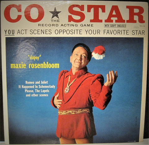 "Slapsy" Maxie Rosenbloom - CO*STAR The Record Acting Game