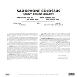 Sonny Rollins - Saxophone Colossus - 180g import on colored vinyl