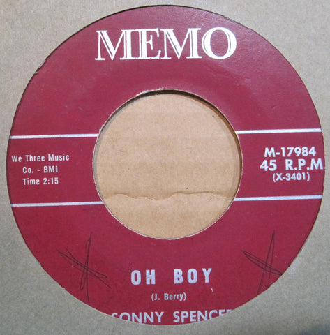 Sonny Spencer - Oh Boy b/w Gilee