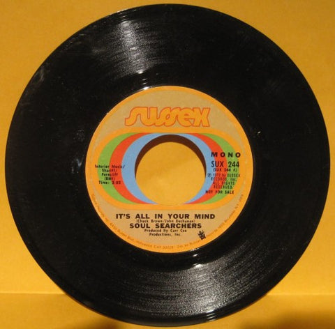 Soul Searchers - It's All In Your Mind (Stereo)/ It's All In Your Mind (Mono)