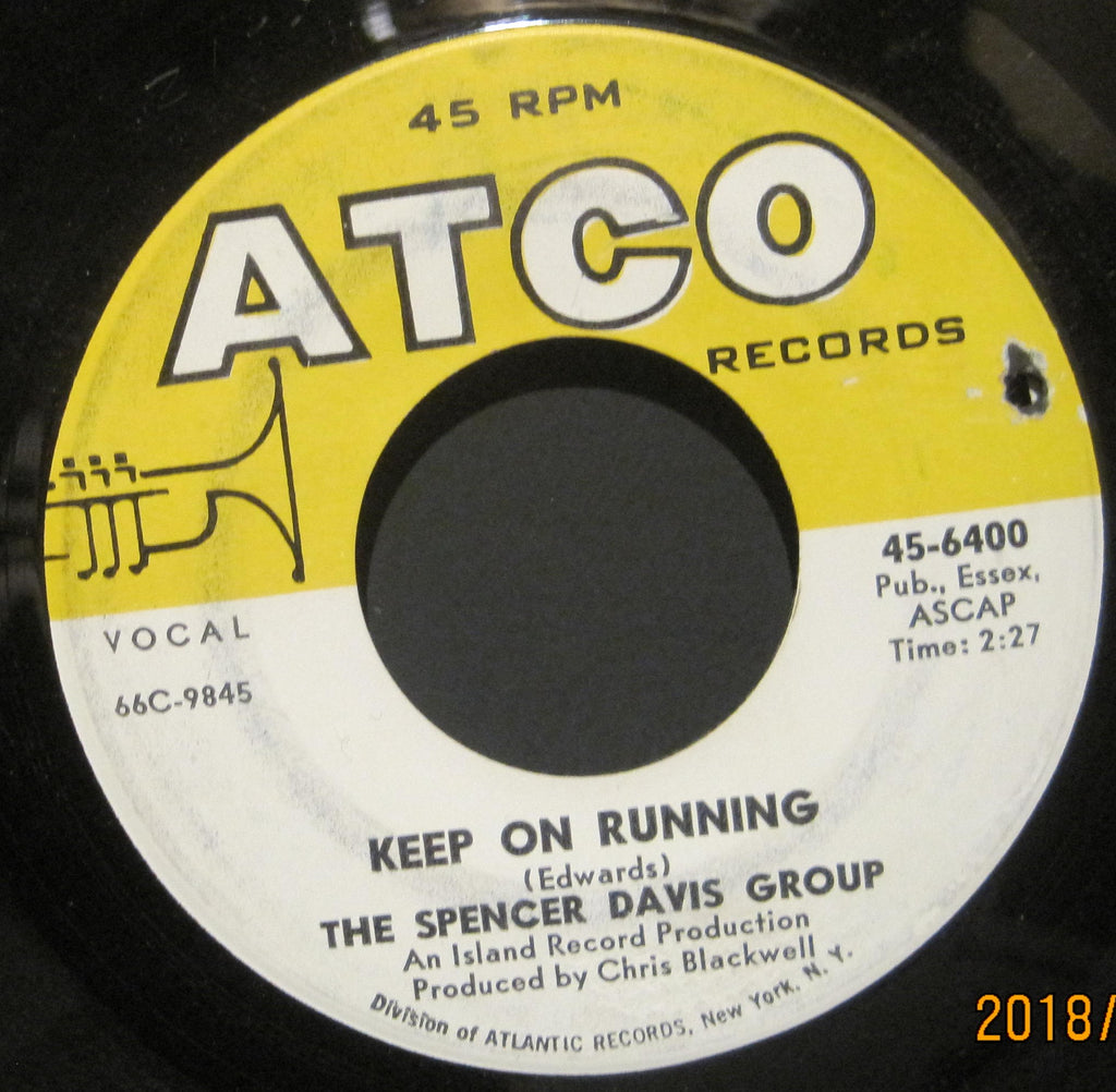 Spencer Davis Group - Keep On Running b/w High Time Baby