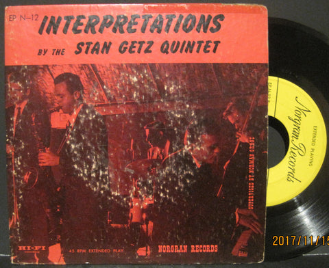 Stan Getz Quintet - Interpretations Ep