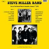 Steve Miller Band - Live at the Record Plant 1973 - 180g import
