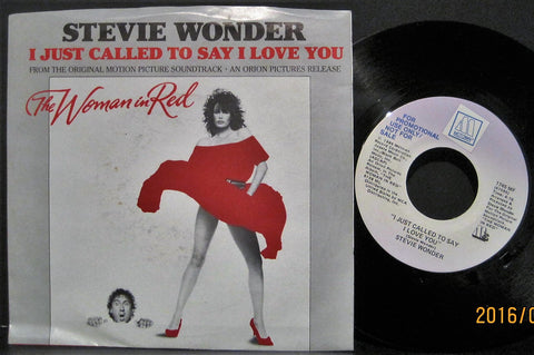 Stevie Wonder - I Just Called To Say I Love You  PROMO  PS