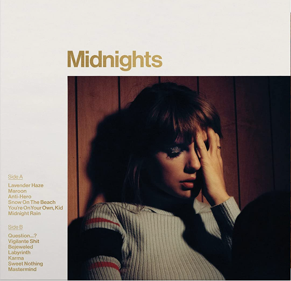 Taylor Swift - Midnights -  on "Mahogany Marbled" vinyl