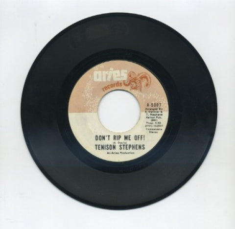 Tenison Stephens - Don't Rip Me Off / Hour Glass