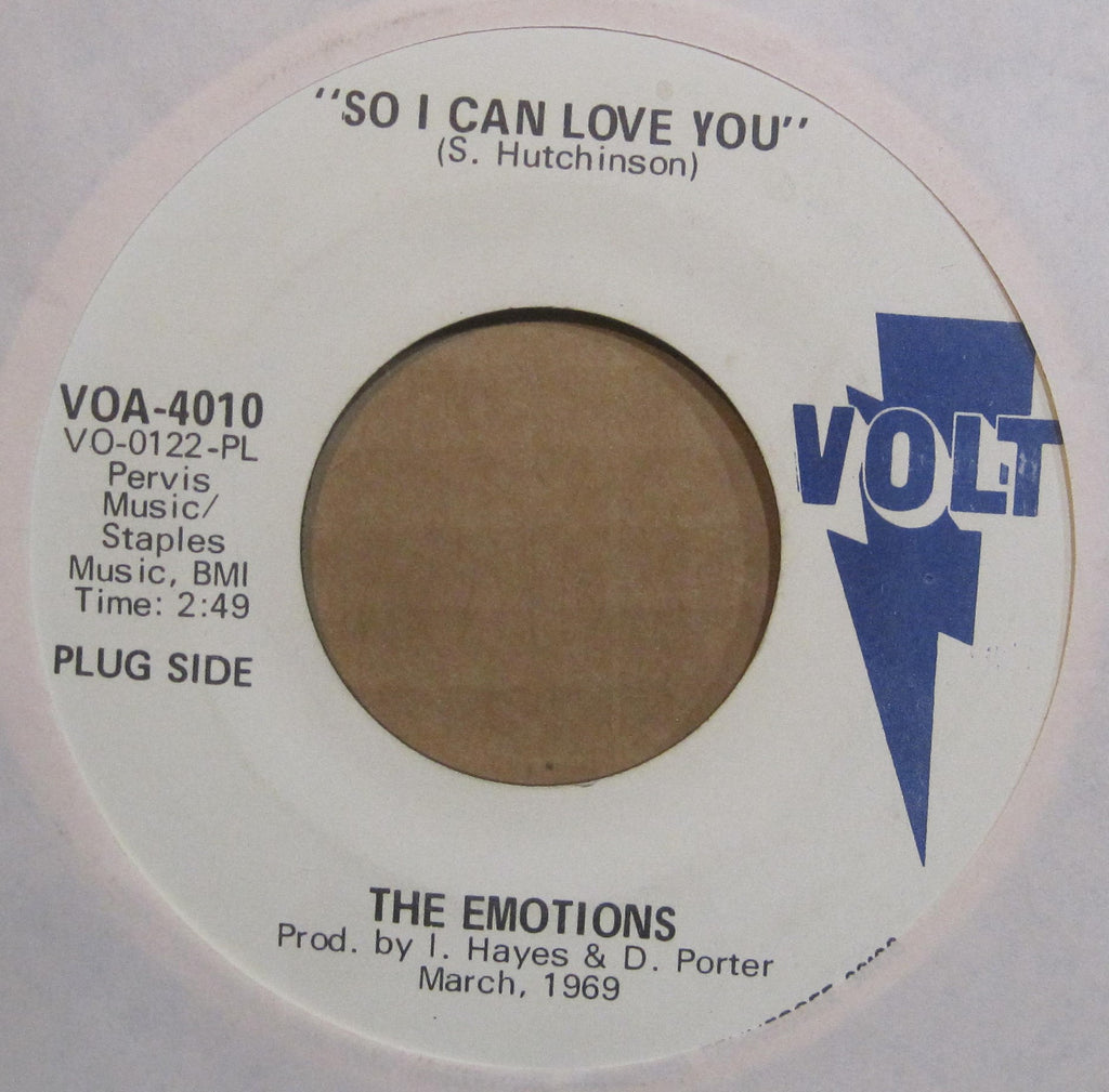 Emotions - So I Can Love You b/w So I Can Love You  PROMO