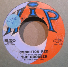 Goodees - Condition Red b/w Didn't Know Love Was So Good