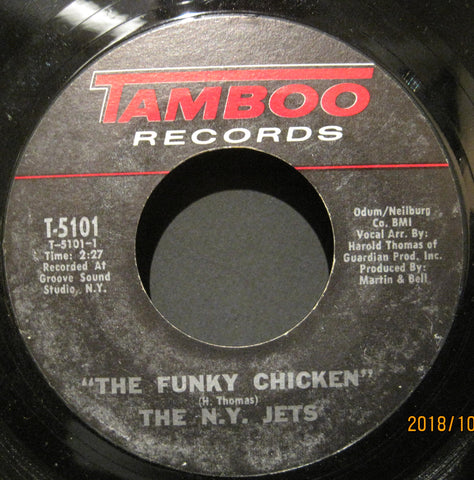 N. Y. Jets - The Funky Chicken b/w We Will Always Be Together