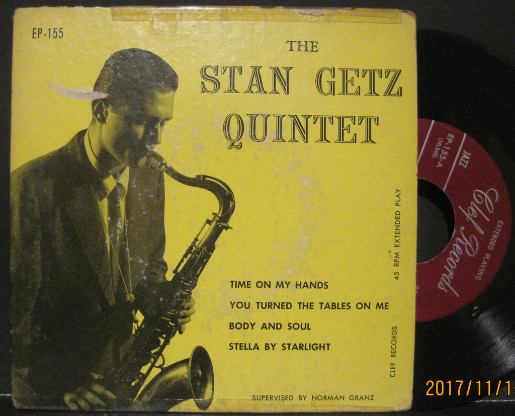 Stan Getz Quintet - Clef Records Ep