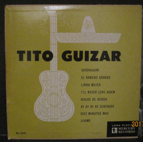 Tito Guizar - Tito Guizar 10" Lp