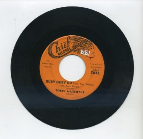 Tobin Mathews Orchestra - Ruby Duby Du (from Key Witness) / Leatherjacket Cowboy