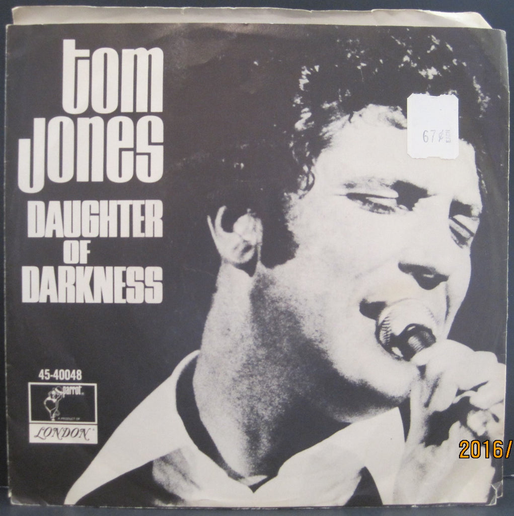 Tom Jones - Daughter of Darkness b/w Tupelo Mississippi Flash