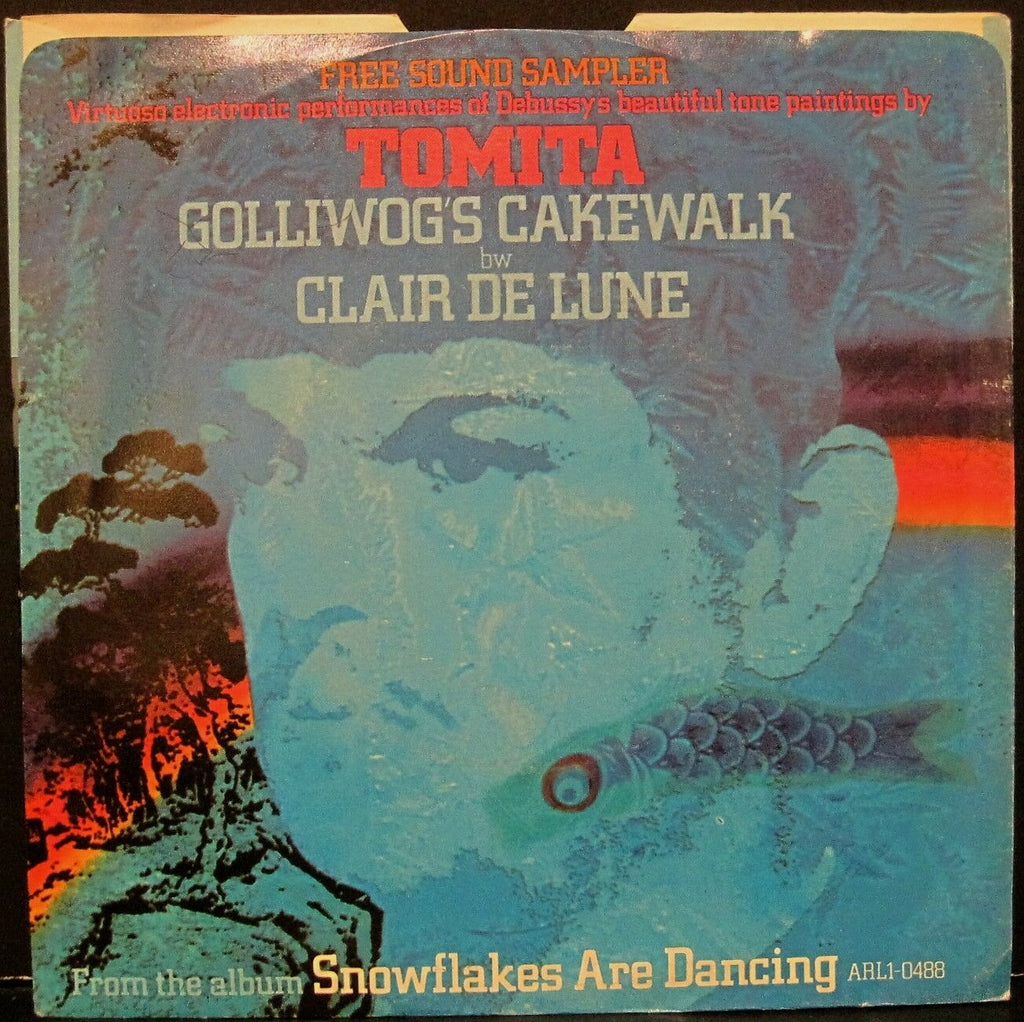 Tomita - Golliwog's Cakewalk b/w Clair De Lune  PS