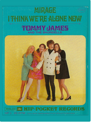  JAMES AND THE SHONDELLS レコード TommyJamesIThinkWe_reAloneNowH