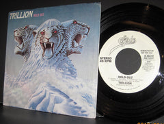 TRILLION - Hold Out  Promo 45 w/ PS