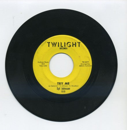 Sly Johnson - Try Me/ Come On Sock It To Me