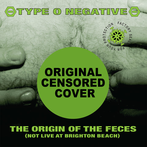 Type O Negative - The Origin of the Feces DELUXE 2 LP 180g Limited edition on GREEN & BLACK vinyl