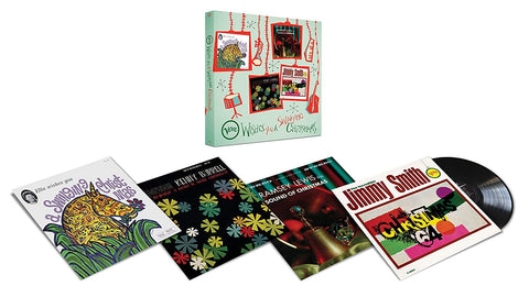 Various - Verve Wishes You a Merry Christmas - 4 LP set - complete albums by Ella, Burrell, Ramsey, J Smith on 180g vinyl