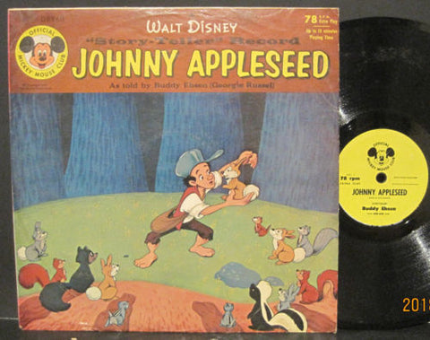 Walt Disney Johnny Appleseed as Told by Buddy Ebsen
