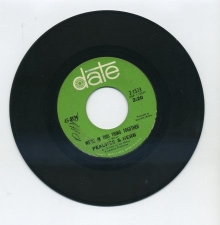 Peaches & Herb - We're In This Thing Together/ Let's Fall In Love