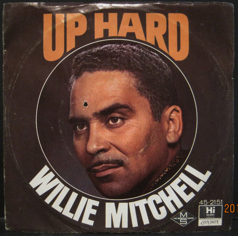 Willie Mitchell - Up Hard b/w Beale Street Mood