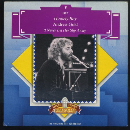 Andrew Gold - Lonely Boy/ Never Let Her Slip Away