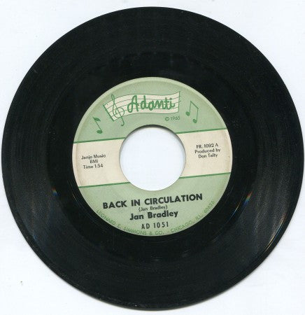 Jan Bradley - Back in Circulation/ Love is the Answer