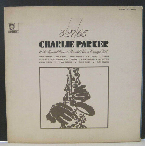 Charlie Parker Memorial Concert 3/27/65