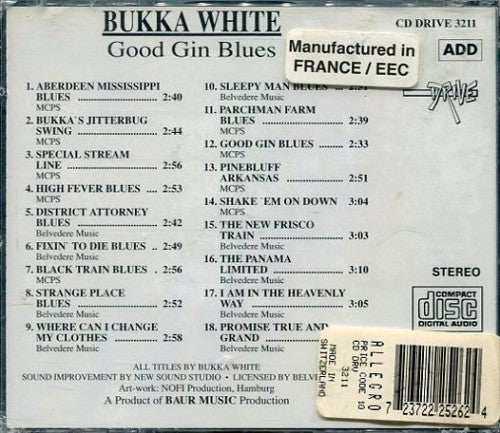 Bukka White - Good Gin Blues
