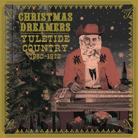 Various - Christmas Dreamers: Yuletide Country 1960-1972 on "Santa's Lager" colored vinyl