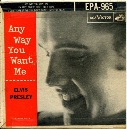 Elvis Presley - Any Way You Want Me EP