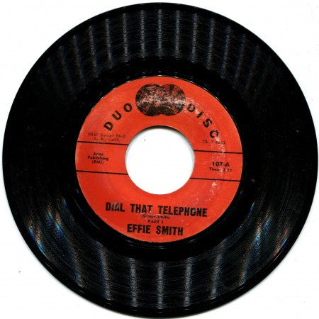 Effie Smith - Dial That Telephone Part 1/ Dial That Telephone Part 2