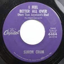 Simon Crum - I Feel Better All Over b/w Country Music Fiddler