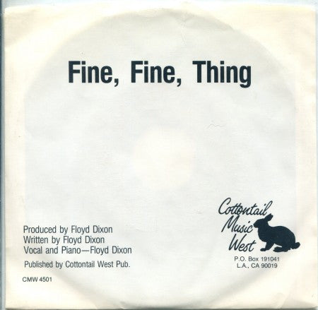 Floyd Dixon - Fine, Fine, Thing/ Foreign Girls
