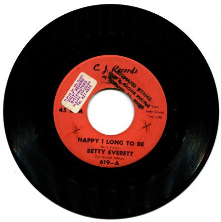 Betty Everett - Happy I Long To Be/ Your Loving Arms