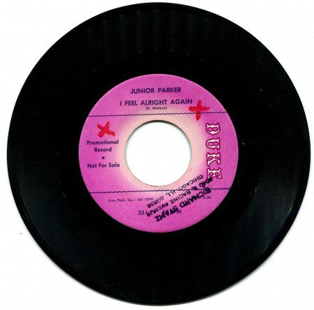Junior Parker - Sweeter AsThe Days Go By/ I Feel Alright Again