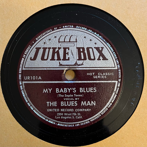 The Blues Man - My Baby's Blues b/w Kansas City Boogie