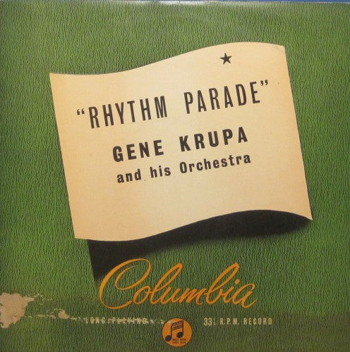 Gene Krupa - Rhythm Parade 10"