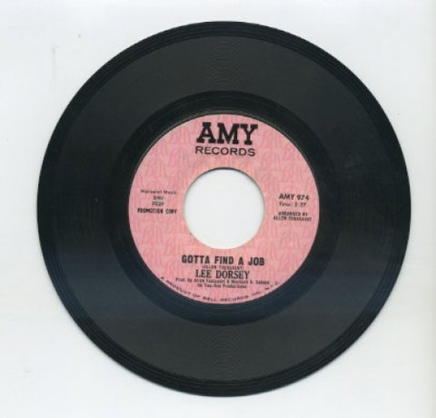 Lee Dorsey - Gotta Find A Job/ Rain Rain Go Away