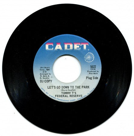Tommy T's Federal Reserve - Let's Go Down To The Park/ Someday (They'll Reach Out)