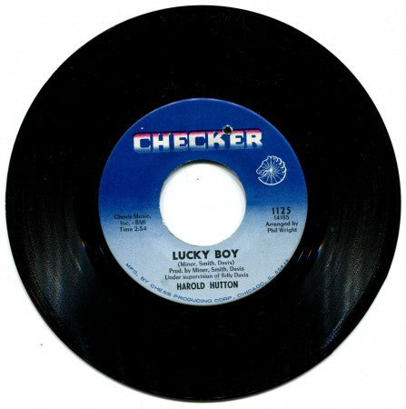 Harold Hutton - Lucky Boy/ It's a Good Thing