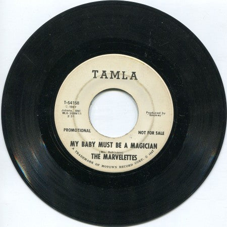 Marvelettes - My Baby Must be a Magician/ My Baby Must be a Magician