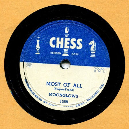 Moonglows - Most of All/ She's Gone