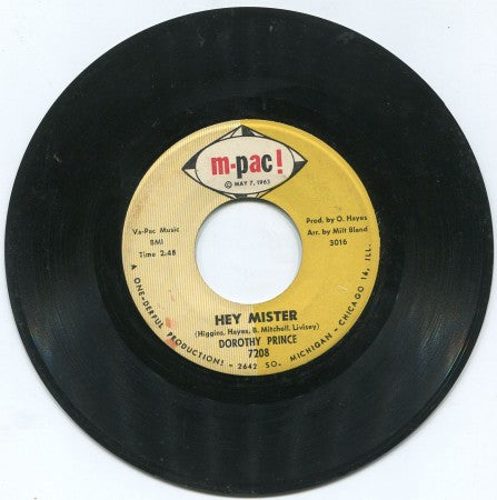 Dorothy Prince - I Lost A Love/ Hey Mister