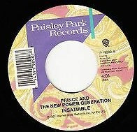 Prince and The NPG - Insatiable b/w I Love U in Me