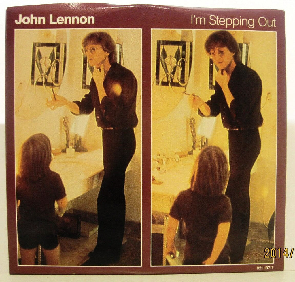 John Lennon - I'm Stepping Out - 1984 Polydor 45rpm w/ PS NM