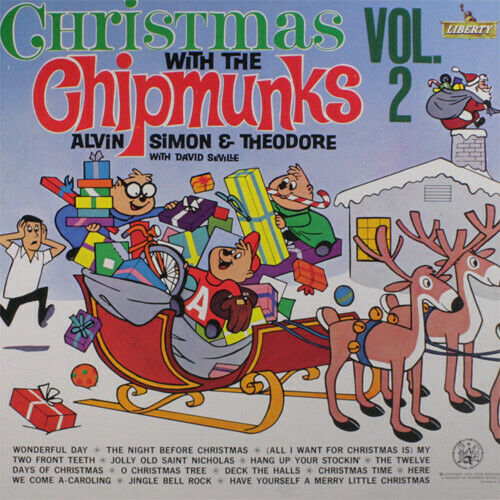 Chipmunks - Christmas with the Chipmunks Vol 2 Limited White Vinyl