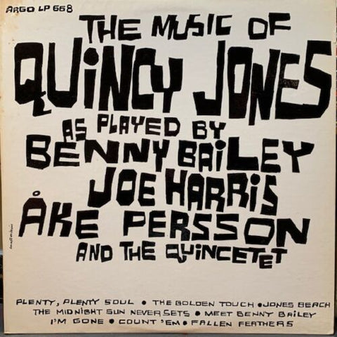 Benny Bailey / Joe Harris / Ake Persson - The Music of Quincy Jones